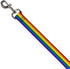 Dog Leash Flag Pride Rainbow 4 Feet Long 1.0 Inch Wide...