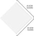 EKIND Classic Building Brick Plates, 10 inch x 10 inch Base Plates for Toy Bricks, STEM Activities & Display Table (2 Pack, White)...