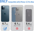 Compatible with iPhone 12 Pro Max Case Clear, Transparent Soft Shockproof Protective Slim Thin Bumper Cover Phone Case...