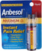 Anbesol Maximum Strength Instant Pain Relief Liquid 0.41 oz (Pack of 3)...
