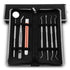 Dental Tools, 7 Pack Teeth Cleaning Tools Kit, Tartar Plaque Remover for Teeth, Dentist Tool Kit with Stainless Steel Dental Mirror, Tooth Scraper...