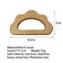 5pcs Natural Wood Cloud Shape Teether Toys DIY Teething Necklace Cute Animal Pendant Nursing Soothing Accessories (Cloud 5pcs)...