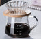 Pour Over Coffee Maker - 10 OZ /300ML Glass Carafe Coffee Server with Glass Coffee Dripper/Filter, Drip Coffee Maker Set for Home or Office, 1-2 C...