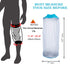 Asunby Knee Cast Cover for Shower Waterproof Bandage Cast covers Protector for Knee Replacement Surgery, Wound, Burns Watertight Protection Reusab...