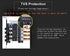 Hard Drive Power Switch Module for 2.5/3.5 inch SATA HDD/SSD, SATA Switch, HDD Power Switch Hard Drive Selector?Controls up to Four HDDs...