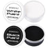 BOBISUKA Halloween Black and White Face Body Paint Oil Based Face Painting Kit for Adult Non Toxic Large Capacity Facepaint for Cosplay Clown Skel...