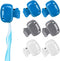 Toothbrush Cover Cap Toothbrush Coverings Clips Portable Toothbrush Protector Toothbrush Storage Head Cover for Bathroom Home Travel Toothbrush Ca...
