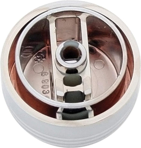 GG Grand General 69032 Chrome Plastic A/C Knob with Clear Jewel for Peterbilt 2005 Up...
