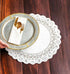 The Baker Celebrations 10 Inch White Lace Paper Doilies – Pack of 100 – Round Disposable Placemats for Cakes, Pastries, Appetizers – Made in Canad...