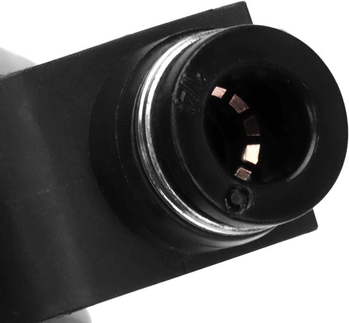 Air Flow Control Valve - 1/4" Tube OD x 1/4" Tube OD Straight Union Pneumatic Push to Connect Speed Regulator Valve (Pack of 1)...