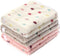 1 Pack 3 Blankets Super Soft Cute Dot Pattern Pet Blanket Flannel Throw for Dog Puppy Cat Beige/Brown/Pink Medium...