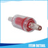 Plastic Air Pump Check Valves, Non-Return Check Valve for Fish Tank, 2.1x 0.58 Inch (Red 5 Pcs)...