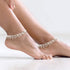 Traditional Indian Ethnic Silver Lace Design Payal Bells Anklet Pair for Women - Gift Beach Wedding Party Dance...