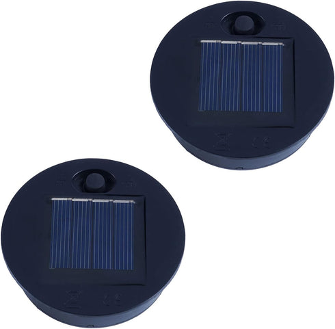 Solar-Lantern Waterproof Lights Replacement Top - Garden Decor Outdoor Lighting Decorative Patio Lighting Solar Replacement Top (Warm White, 2.76i...