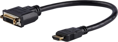 StarTech.com HDMI Male to DVI Female Adapter - 8in - 1080p DVI-D Gender Changer Cable (HDDVIMF8IN)...