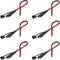 SAE Connector DC Power Extension Cable 16 AWG Automotive Battery Quick Disconnect Pigtail Wire Harness with Dust Cap (6 Pcs 1.2 Foot)...