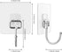 Large Hooks for Hanging Heavy-Duty 44Ib(Max) 10 Packs, Wall Hangers Without Nails Self-Adhesive Traceless Clear and Removable, Waterproof and Rust...
