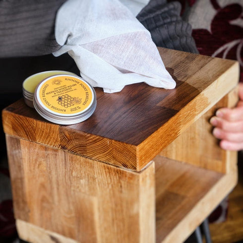 Beeswax Furniture Polish & Conditioner for Wood (Orange 3.4 Fl Oz) Enhances the Natural Beauty of Oak Pine Beech & More Seals & Protects for a Per...