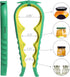 Jar Opener Bottle Opener for Weak Hands, 5-in-1 Multi-Functional Can Opener Bottle Opener Kit with Silicone Handle, Easy to Use for Children, Elde...