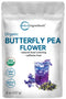Organic Butterfly Pea Flowers, 8oz | Great for Iced or Hot Brewed Herbal Tea | Natural Blue & Purple Food Coloring | Rich Source of Antioxidants |...