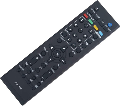 RM-710R Replace Remote Control fit for JVC TV RM-C463 RM-C567 RM-C232 RM-C402 RM-C1280 RM-C1150 RM-C2020 RM-C1120 RM-C1313 RM-C1331 RM-C1920 RM-C1...