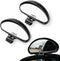 Pack-2 Car Side Rearview Mirror Blind Spot Mirror, 5.9" x 2.1" Reversing Wide-angle Auxiliary Mirror, Adjustable Angle Convex Mirror for Safe Driv...