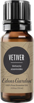 Edens Garden Vetiver Essential Oil- 100% Pure Premium Grade, Undiluted, Natural, Therapeutic, Aromatherapy, The Best for Diffuser, Skin, Humidifie...