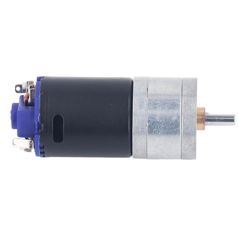 DC 12V Gear Motor High Torque Electric Micro Speed Reduction Geared Motor Eccentric Output Shaft 37mm Diameter Gearbox with All Metal Gear (200RPM...