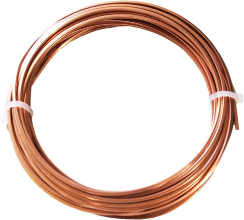 Square Copper Wire/Dead Soft (16 Ga - 25 Ft Coil)...