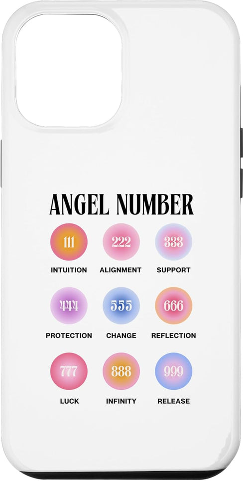 iPhone 15 Pro Max Angel Number Astrology Spiritual Numerology Angel Number Case...