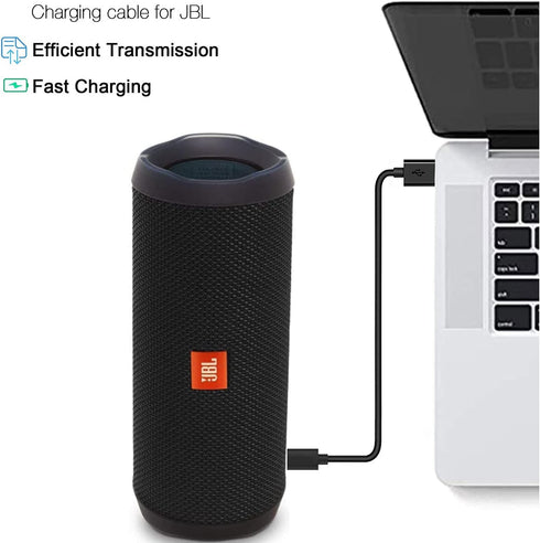 Replacement Micro USB Charger Cord for JBL Clip 3, 2, JBL Flip 4, 3, 2, JBL Charge 3, 2, 2 Plus Waterproof Portable Bluetooth Speaker Charging Cor...