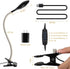 Desk lamp Eye-Caring Table Lamps, 360°Rotation Gooseneck Clip on Lamp Reading Light, Portable Reading Book Light, Clamp Light, Study Desk Lamps fo...