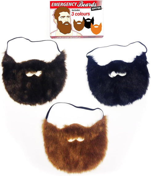 Gift Republic GR450025 Emergency Beards, Multicolor...