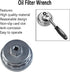 Oil Filter Wrench, Oil Filter Removal Tool Compatible with Toyota Lexus Camry RAV4 Tundra Highlander for 2.5 2.7 3.5 4.0 4.6 5.7L Engines with Car...