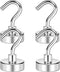LOVIMAG Cruise Magnets for Door, 25lbs Magnet Hooks for Cruise Cabin,Strong Magnetic Hooks for Hanging,Refrigerator, Ceiling, Kitchen, Neodymium M...