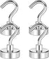 LOVIMAG Cruise Magnets for Door, 25lbs Magnet Hooks for Cruise Cabin,Strong Magnetic Hooks for Hanging,Refrigerator, Ceiling, Kitchen, Neodymium M...