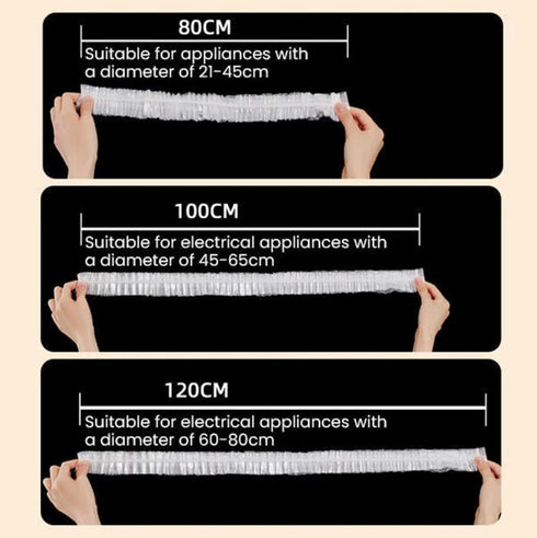 10Pcs Thickened Disposable Dust Cover,Elastic Household Kitchen Universal Dustproof Protective Cover,Clear Kitchen Appliance Covers,for Blender Pr...