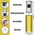 Kraftly Oil Sprayer for Cooking, Stainless Steel Olive Oil Sprayer & Portable for Use, Olive Oil Spray Bottle for Baking, Salad Making, Cooking, B...