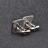 MINGHUA Fashion Square Cubic Zircon Plus Crystal Personality 2 PCS Mens Shirts Cufflinks...