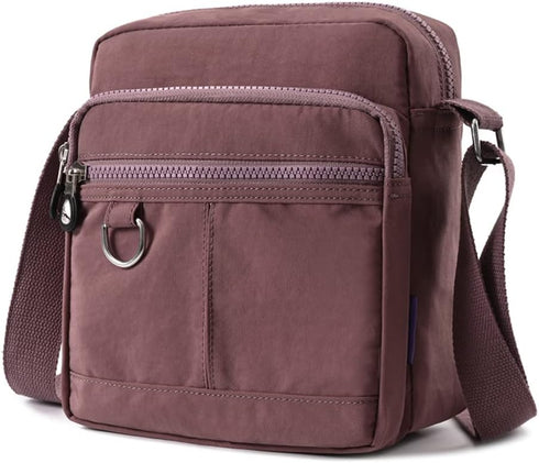 Casual Nylon Crossbody Purse Bag Waterproof Lightweight Shoulder Bag for Women Handbag...