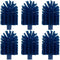 SPARTA Industrial Tank Brush Head Pipe Brush Head, Drain Brush with 3/4" Thread Hole (Handle Not Included) for Commercial Use, Plastic, 4 x 7.1 In...