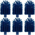 SPARTA Industrial Tank Brush Head Pipe Brush Head, Drain Brush with 3/4" Thread Hole (Handle Not Included) for Commercial Use, Plastic, 4 x 7.1 In...