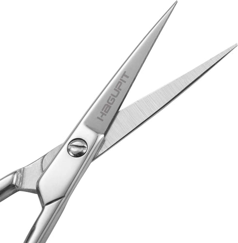 HAGUPIT Small Precision Embroidery Scissors, 4" Forged Stainless Steel Sharp Pointed Tip Detail Shears for DIY Craft Thread Cutting, Needlework Ya...