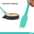 Kitchen Mama Silicone Spatula: Platinum Heat-Resistant Silicone For Cooking & Flipping, Flexible & Beveled Edge, One Piece Spatula For Scraping & ...