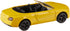 Siku 1507, Bentley Continental GT V8 Convertible, Metal/Plastic, Yellow, Toy car for Children...