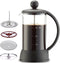 Easyworkz Eclipse French Press 12 oz Coffee Tea Maker with Borosilicate Glass...