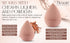 Beauté XL Pointed Egg Beauty Blender- 4x3" Mega Makeup Sponge for Streak-Free Blending, Contouring, Setting Makeup Foundations, Powders, Creams- M...