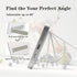 Phone Kickstand - Folding Invisible Portable Metal Cell Phone Stand for Desk - Compatible with iPhone 14/14 Plus/14 Pro/14 Pro Max, iPhone 13/12, ...