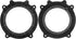 RED WOLF 6.5 Inch Front Door Speaker Adapter Bracket Compatible with Tesla Model 3 2017-Up Model Y 2020-Up Install Aftermarket Car Audio Speaker S...