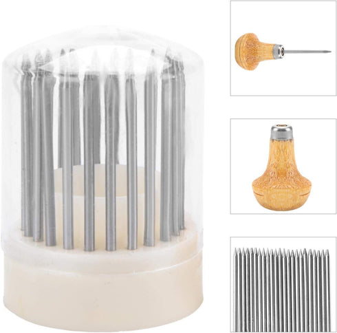 ZJchao Jewelry Making Supplies Kit,25Pc Handmade Setting Beading Grain Jewelry Tools, Professional Jewelry Setting Graver,Diamond Stone Beards Set...